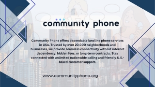 Top-Rated Landline Phone Service in California