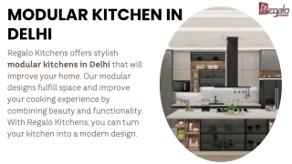 Modular Kitchen In Delhi