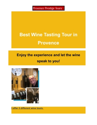 Best Wine Tours in Provence France _ Provence Prestige Tours