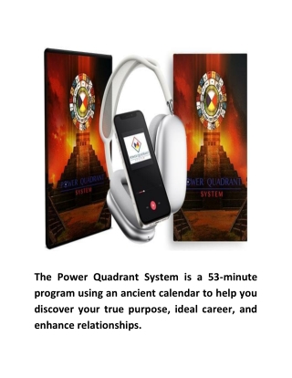 Power Quadrant System™ by Liz & Ric Thompson Program Audio Digital