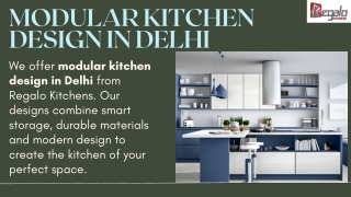 Modular Kitchen Design in Delhi
