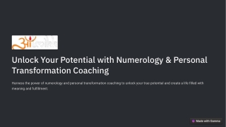 Best Numerology Reader in Delhi & Personal Transformation Coach in Gurgaon and D