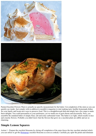 Fried Zucchini Flowers Fiori Di Zucca