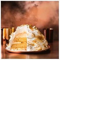 Small Pavlova Dish With Mixed Berries