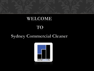 Commercial Office Cleaning | Sydney Commercial Cleaner