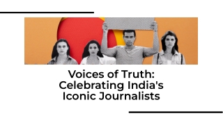 famous journalists in india