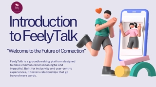 FeelyTalk: Your Emotional Support Network