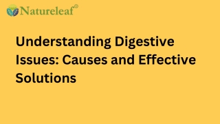 Understanding Digestive Issues Causes and Effective Solutions