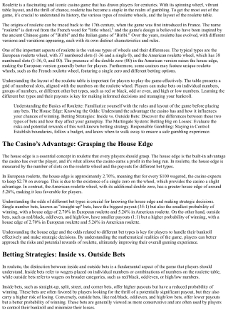 Mastering Roulette: Key Tactics to Enhance Your Winning Odds