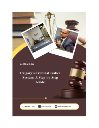 Calgary’s Criminal Justice System: A Step-by-Step Guide
