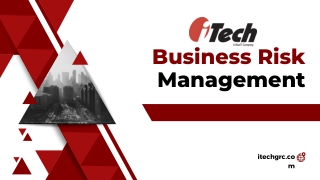 Comprehensive Risk Management Solutions: Transforming Operational and Enterprise