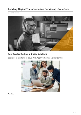 icodebees.com-Leading Digital Transformation Services iCodeBees