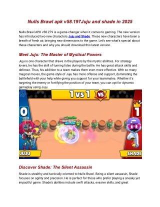 Nulls Brawl apk