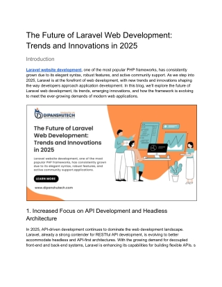 The Future of Laravel Web Development_ Trends and Innovations in 2025