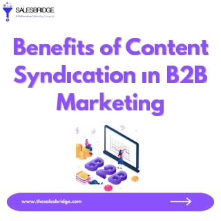 Benefit of content syndication b2b marketing