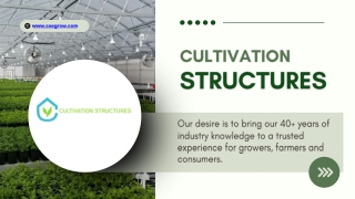 Greenhouse Design | Cultivation Structures