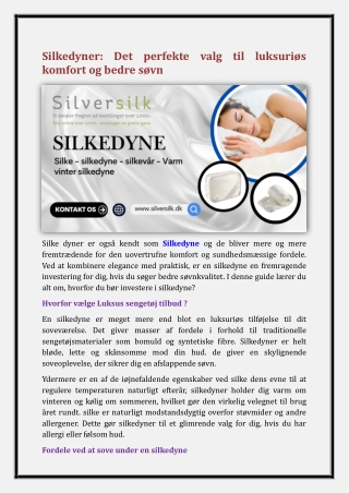 Silkedyne
