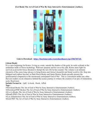 (Free Download) The Art of God of War By Sony Interactive Entertainment (Author)