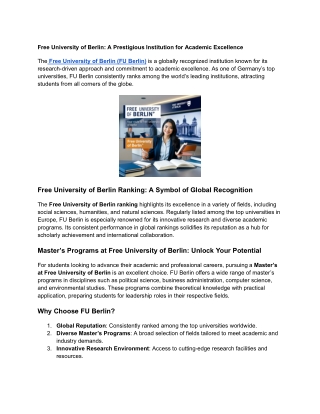 Free University of berlin (2)