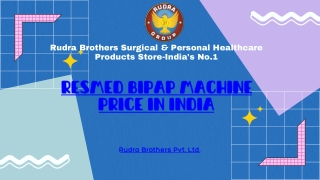 ResMed BIPAP Machine Price in India (1)