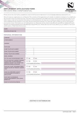Nedbank_Employment_Application_Form