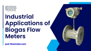 Industries That Use Biogas Flowmeters
