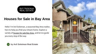 Houses for Sale in the Bay Area