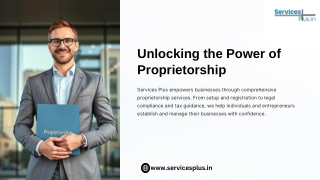 The Power of Proprietorship