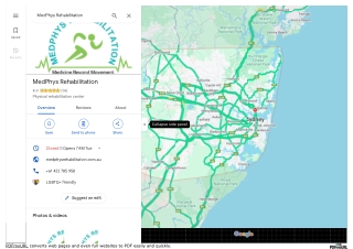 Physiotherapist Glebe