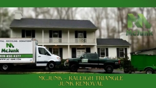 McJunk – Raleigh Triangle Junk Removal