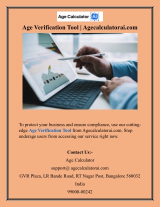 Age Verification Tool  Agecalculatorai.com