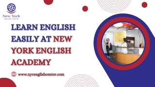 Learn English Easily at New York English Academy
