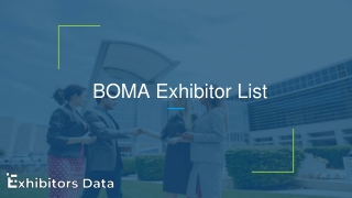 BOMA Exhibitor List