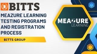 MEAZURE LEARNING TESTING PROGRAMS AND REGISTRATION PROCESS