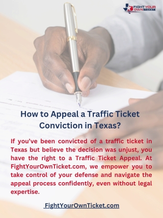 Decide How You Want to Plead if you got a Traffic Ticket