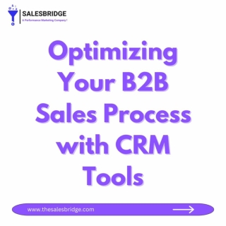 CRM Tools in B2B