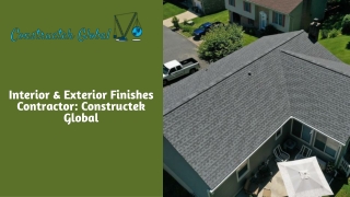 Interior & Exterior Finishes Contractor Constructek Global