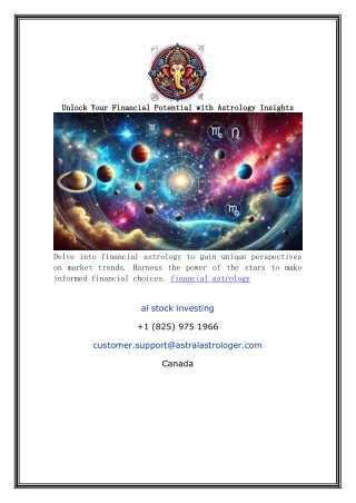 Unlock Your Financial Potential with Astrology Insights