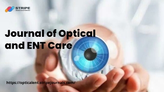 Journal optical and ENT Care