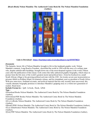 [Free Book] Nelson Mandela: The Authorized Comic Book By The Nelson Mandela Foun