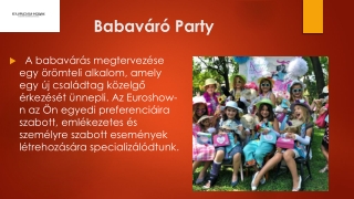 Babaváró Party