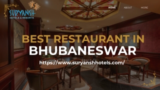 Best Restaurant In Bhubaneswar