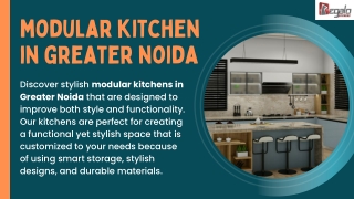 Modular Kitchen in Greater Noida