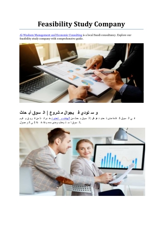 Feasibility Study Company