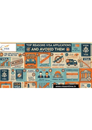 Top Reasons Visa Applications Get Rejected
