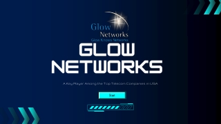 Glow Networks: A Key Player Among the Top Telecom Companies in USA