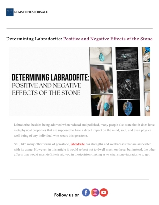 Determining Labradorite_ Positive and Negative Effects of the Stone.docx