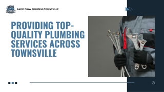 Providing Top-Quality Plumbing Services Across Townsville