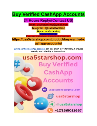 Buy Verified CashApp Accounts (12)