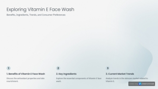 Refresh Your Skin with the Power of Vitamin E Face Wash